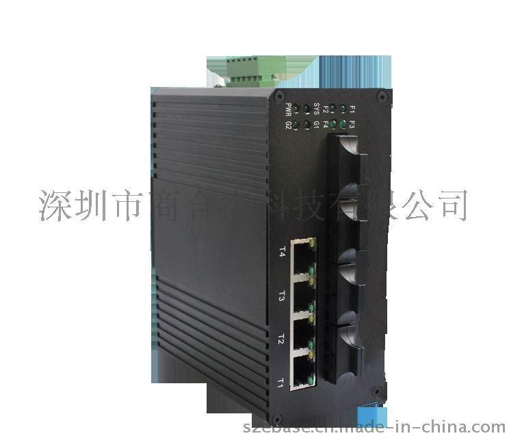 4口網(wǎng)管型工業(yè)以太網(wǎng)交換機(jī)E-640W-4F-4T